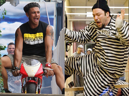 Johnny Knoxville, Jackass 3d, Dj Pauly D, Jersey Shore Johnny Knoxville, Jackass 3d, Dj Pauly D, Jersey Shore